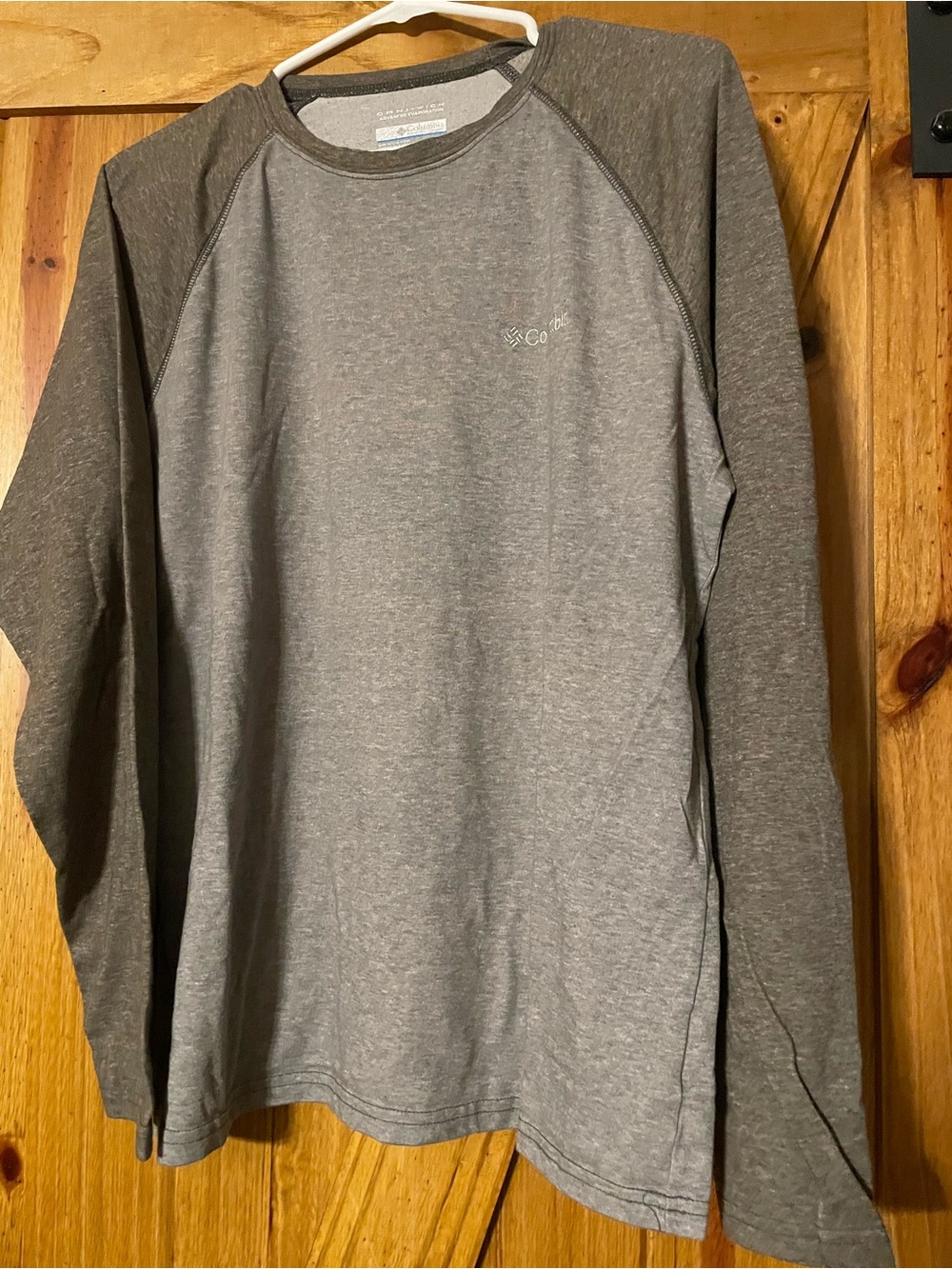 Columbia Men's Long Sleeve Shirt - Gray Heather